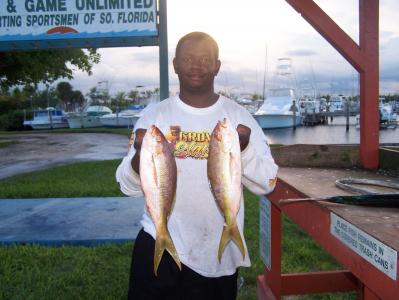 Ben W 2 Flag Yellowtail Snapper